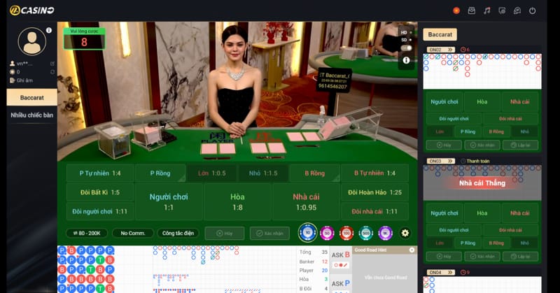 Baccarat tại SODO66