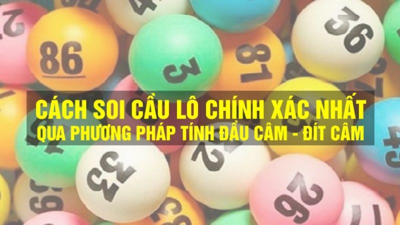 Cách soi cầu lô đầu câm đít câm