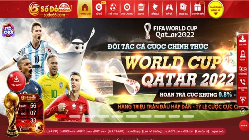 Nhà cái Sodo hân hạnh mang đến mùa cá cược World Cup 2022 sôi động nhất