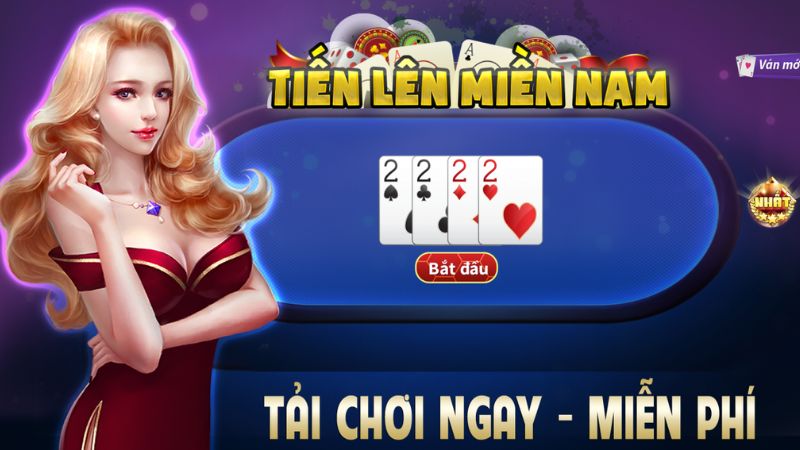 Chơi game bài tiến lên 