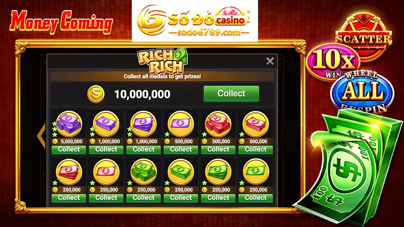 Money Coming Slot Machine